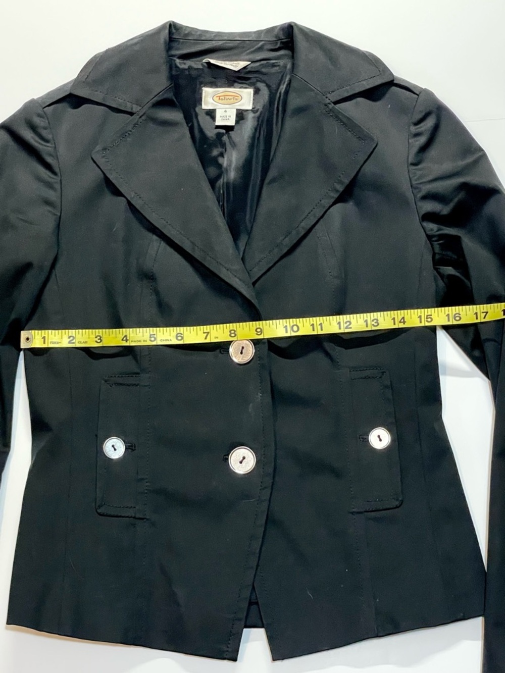 Talbots Classic Black Jacket - Picture 7 of 12